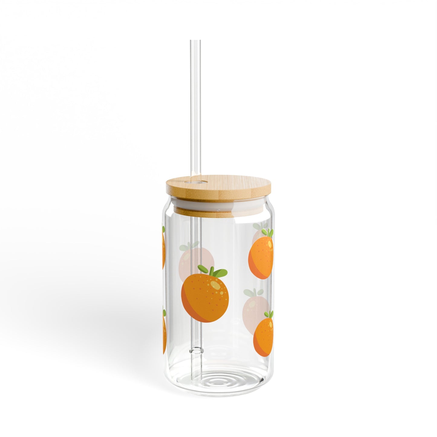 Oranges - Sipper Glass, 16oz