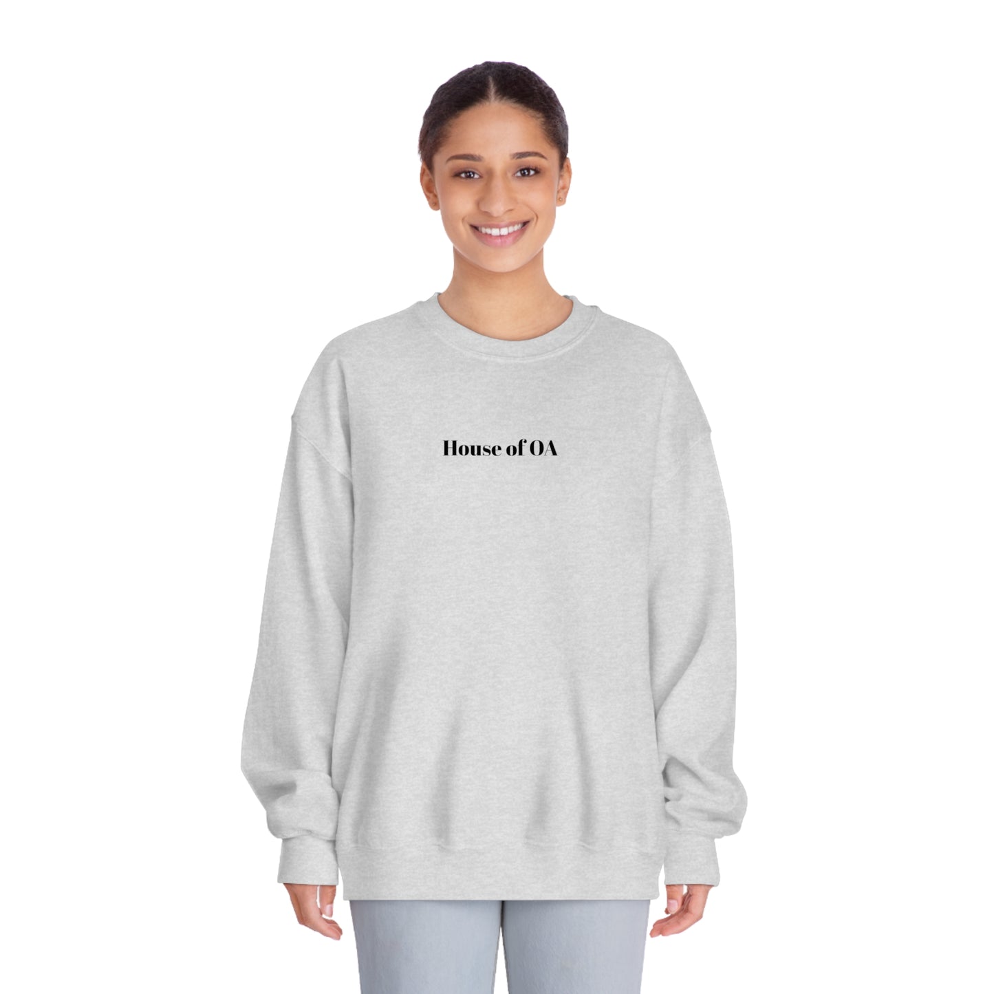 Logo Unisex DryBlend® Crewneck Sweatshirt