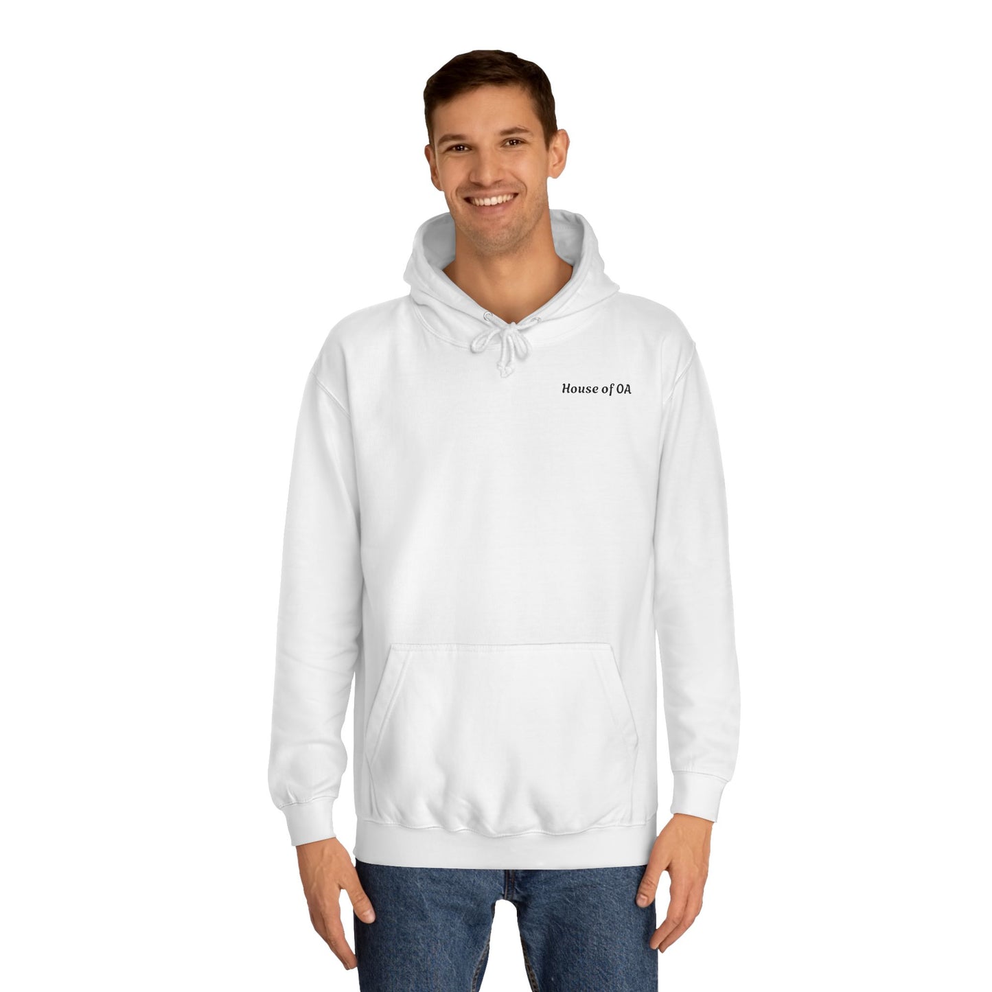 Unisex College Logo Hoodie