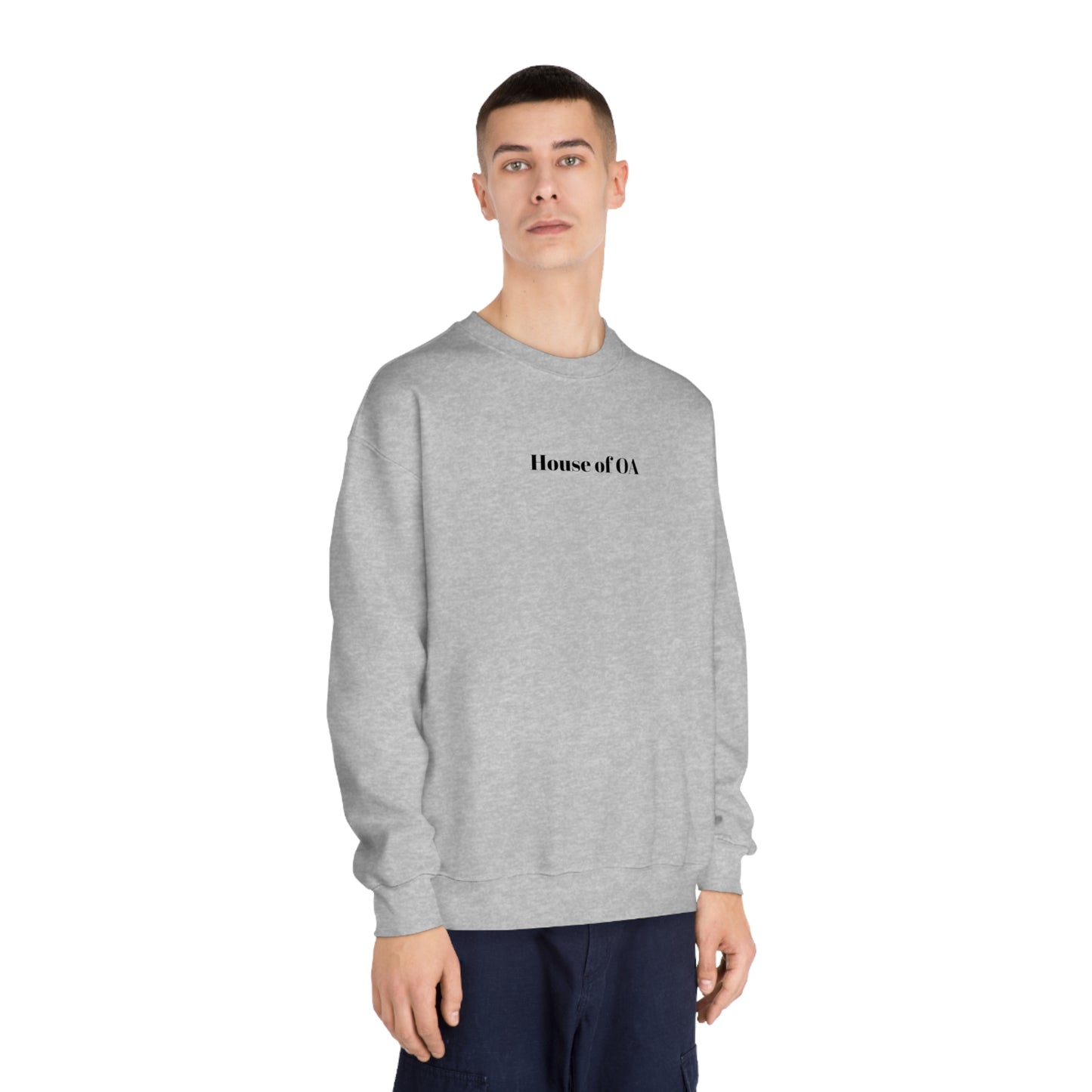 Logo Unisex DryBlend® Crewneck Sweatshirt