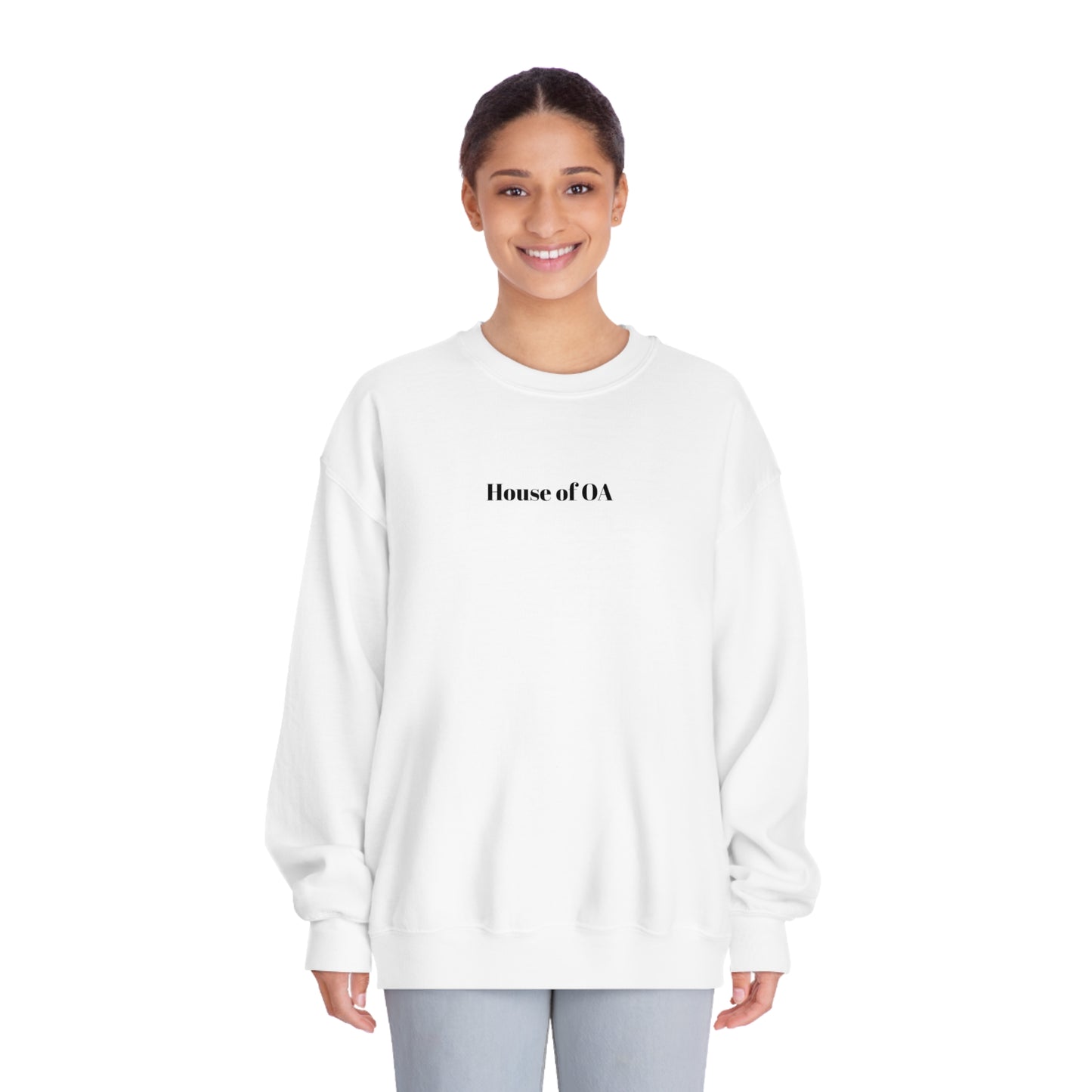 Logo Unisex DryBlend® Crewneck Sweatshirt