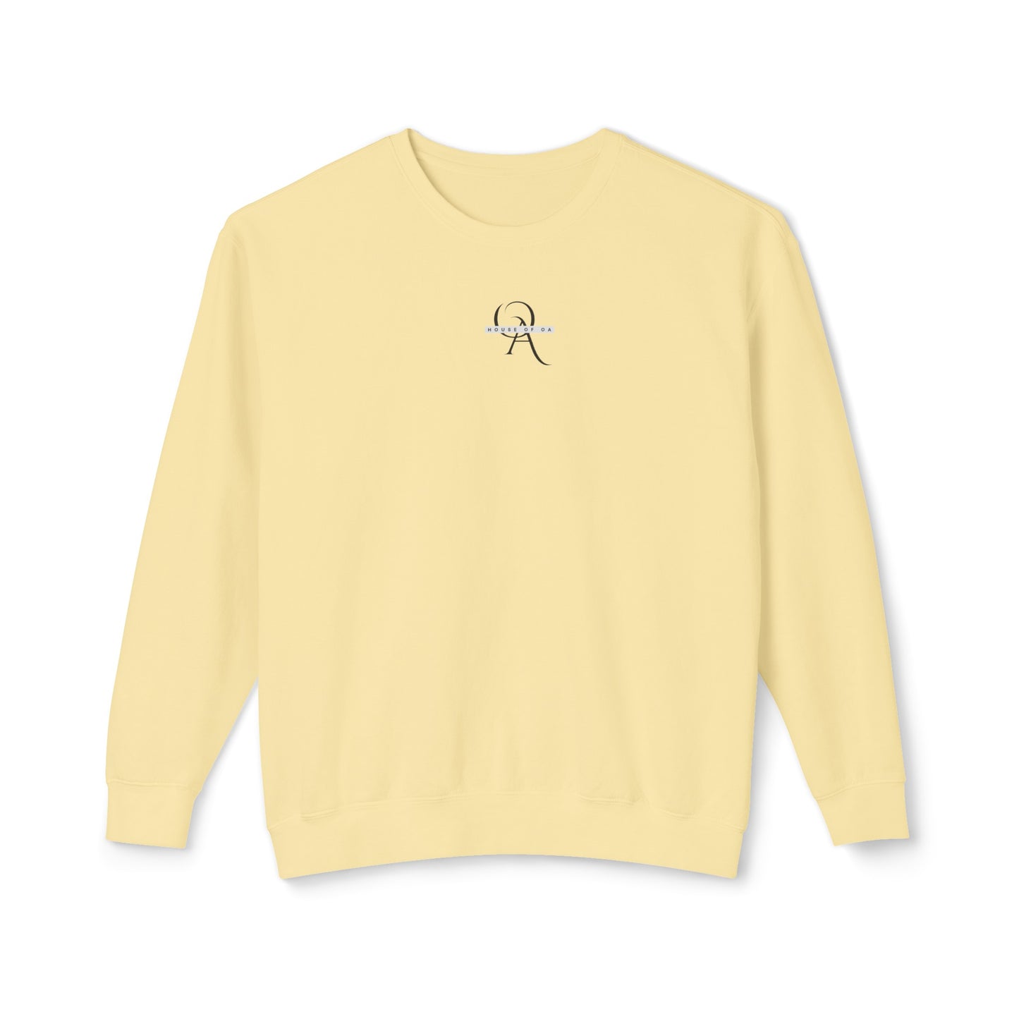 House of OA logo - Unisex Lightweight Crewneck Sweatshirt