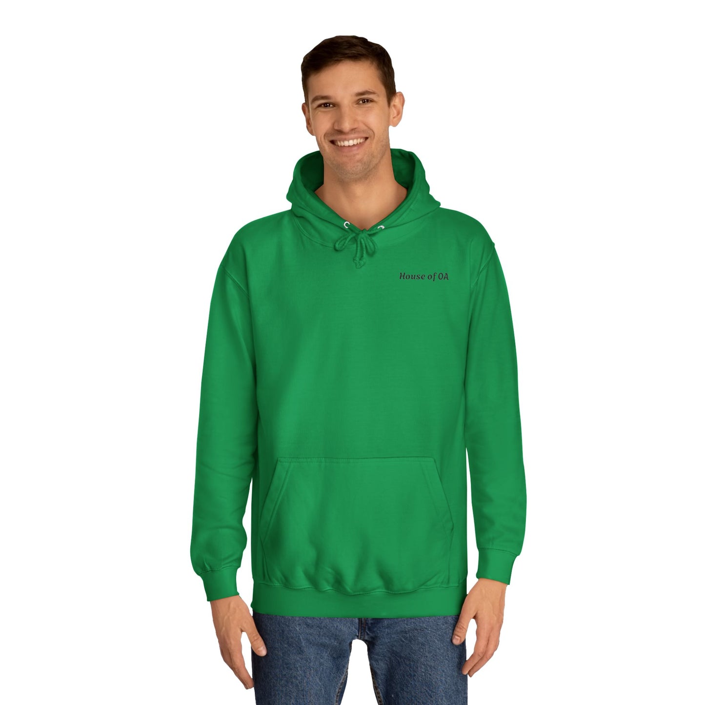 Unisex College Logo Hoodie