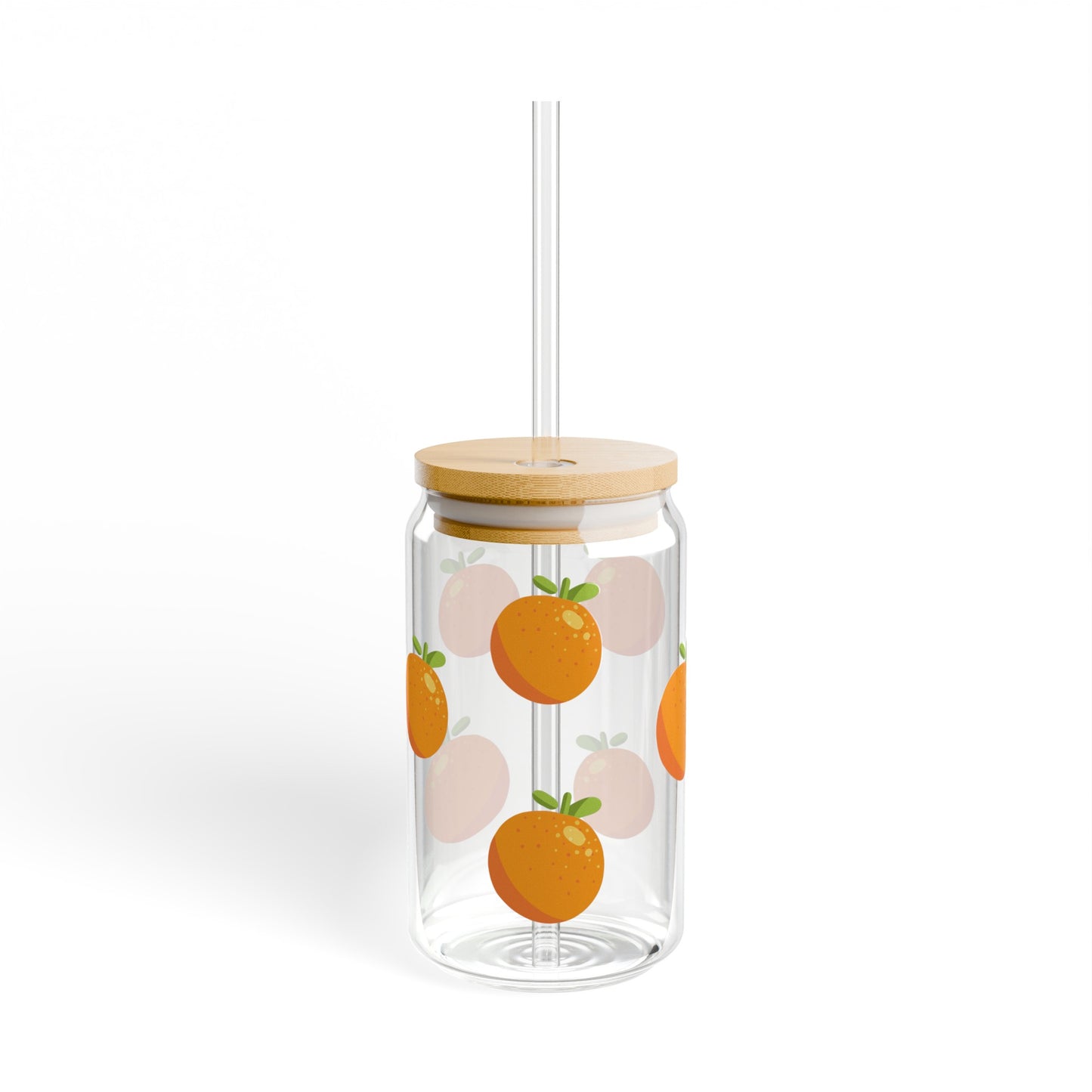 Oranges - Sipper Glass, 16oz