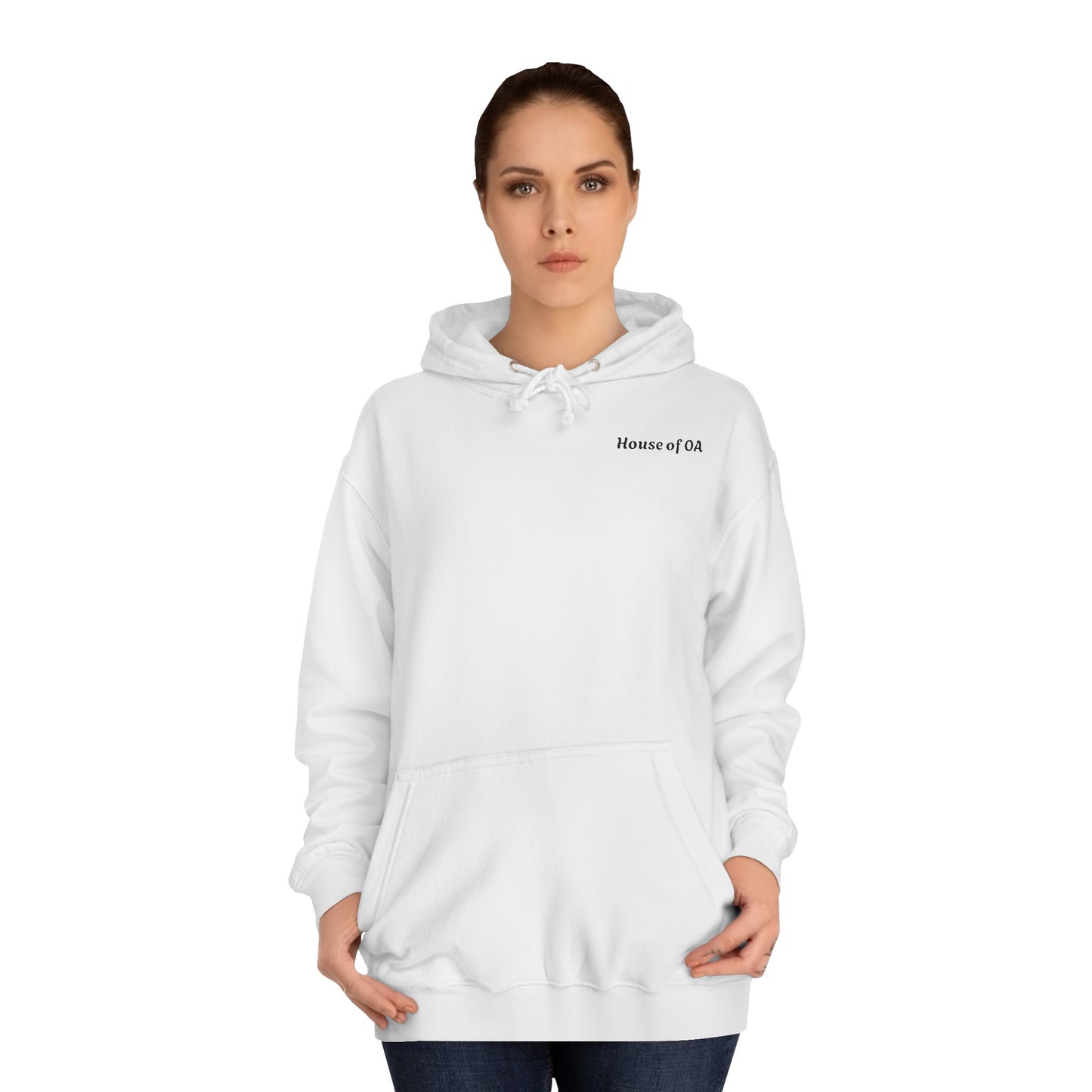 Unisex College Logo Hoodie