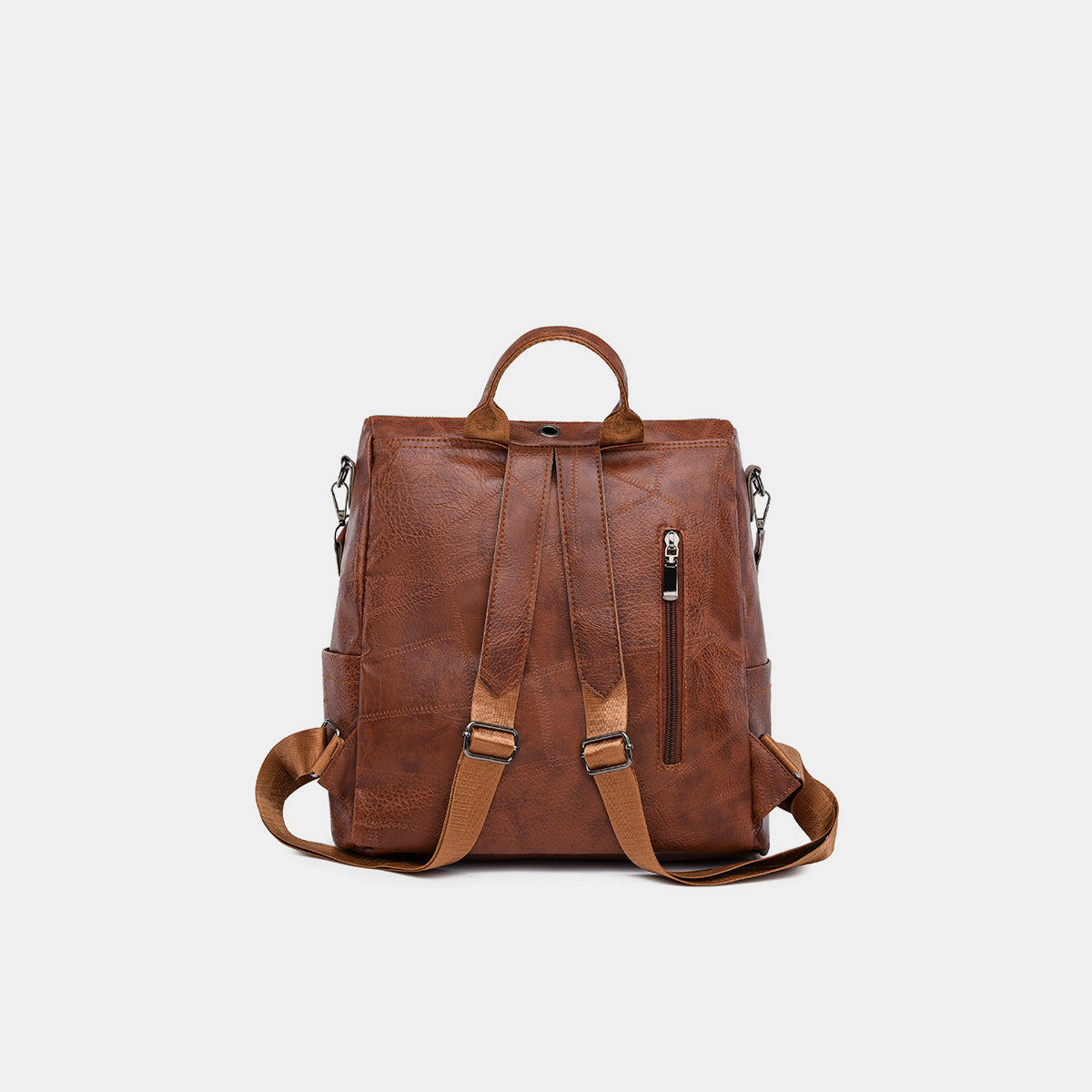 PU Leather Backpack Bag