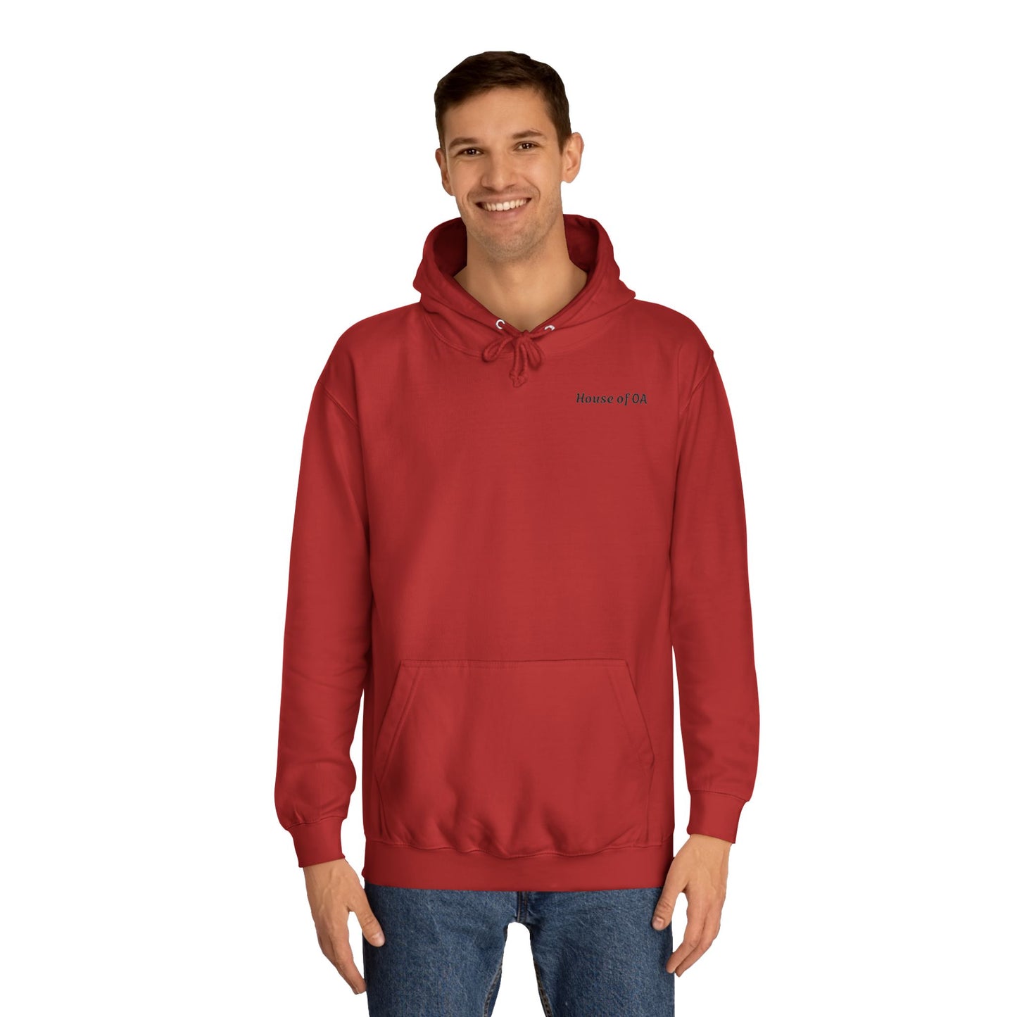 Unisex College Logo Hoodie