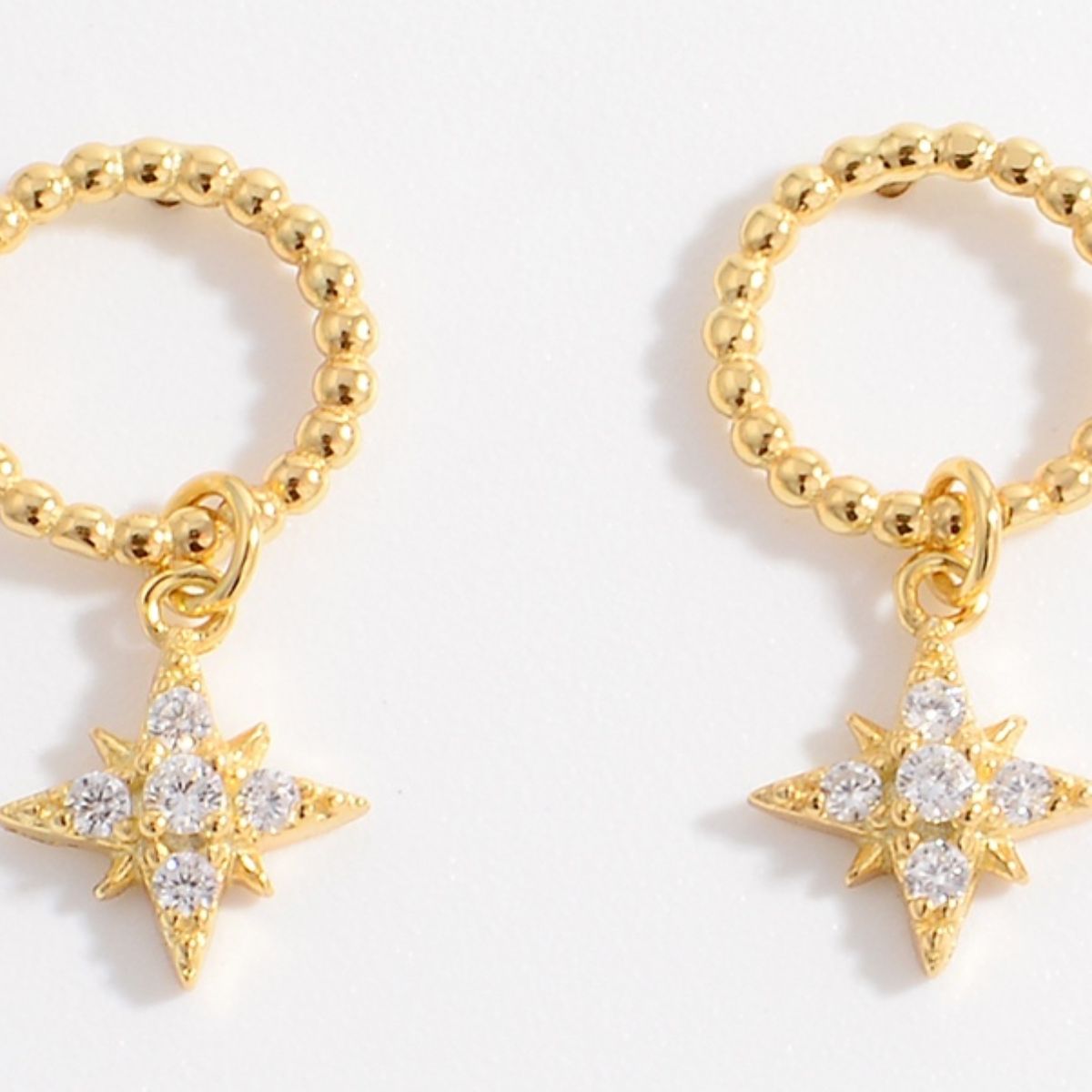 Dangle Star Earrings