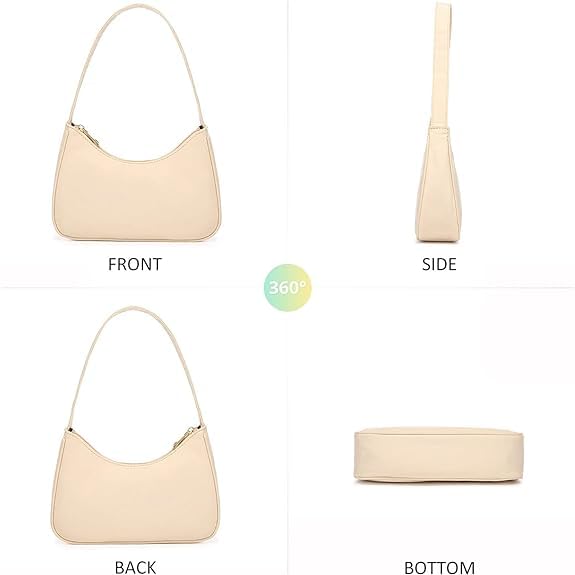 Mini Shoulder Bags Zipper Closure