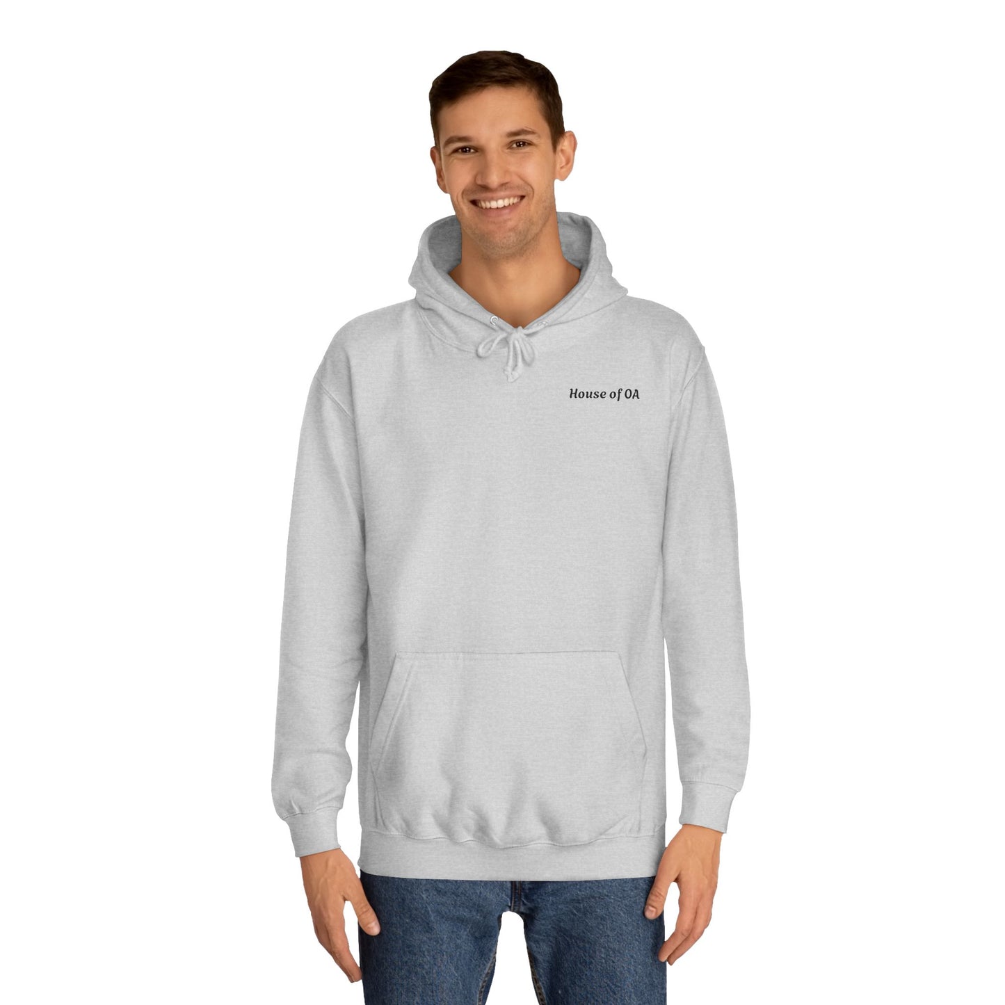 Unisex College Logo Hoodie