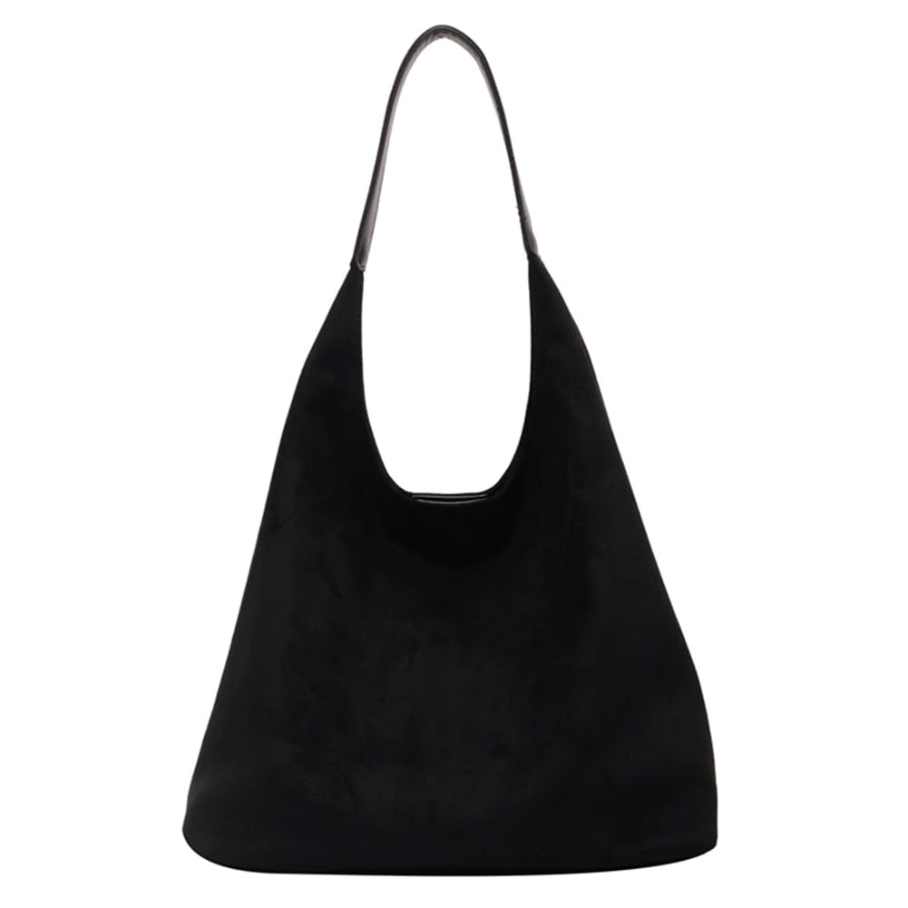 Suede Slouchy Bag Hobo Handbag Tote