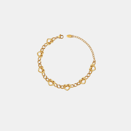 Gold-Plated Titanium Steel Bracelet