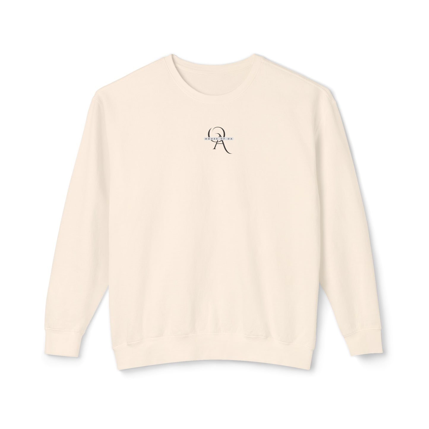 House of OA logo - Unisex Lightweight Crewneck Sweatshirt