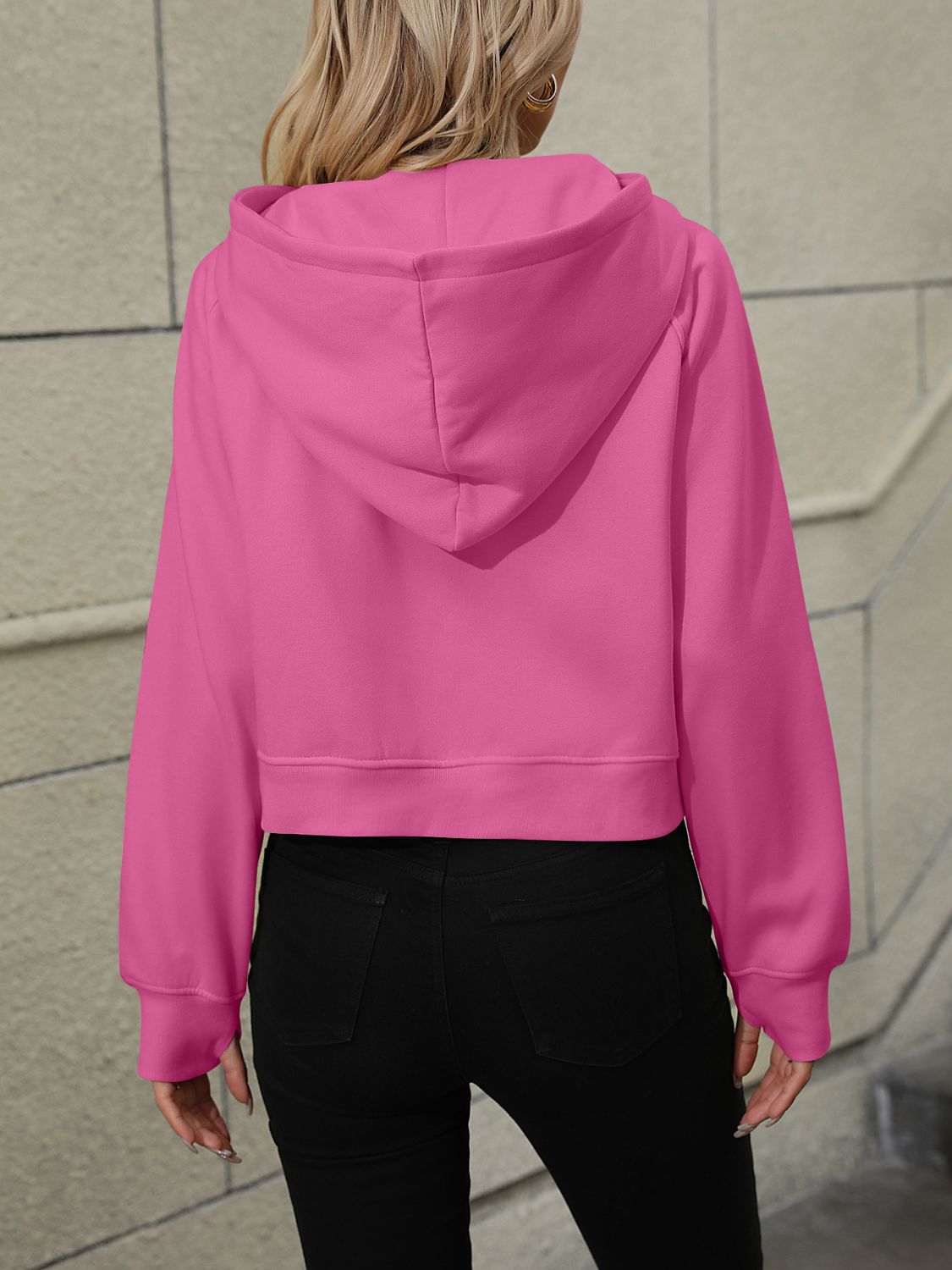 Half Zip Long Sleeve Sweatshirt