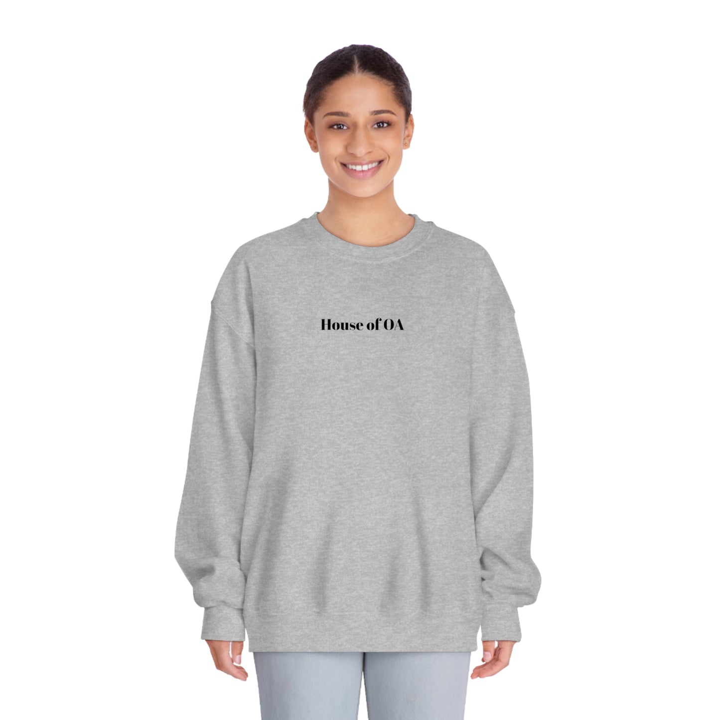 Logo Unisex DryBlend® Crewneck Sweatshirt