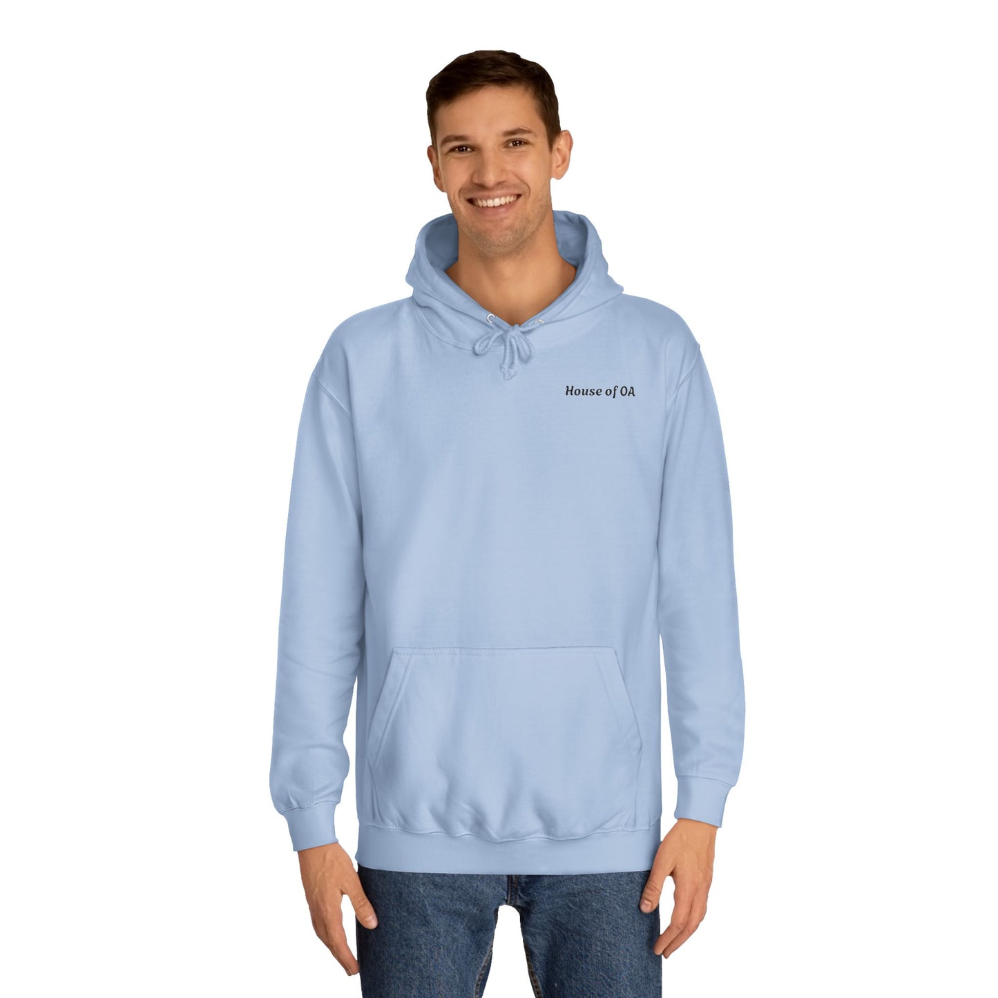 Unisex College Logo Hoodie