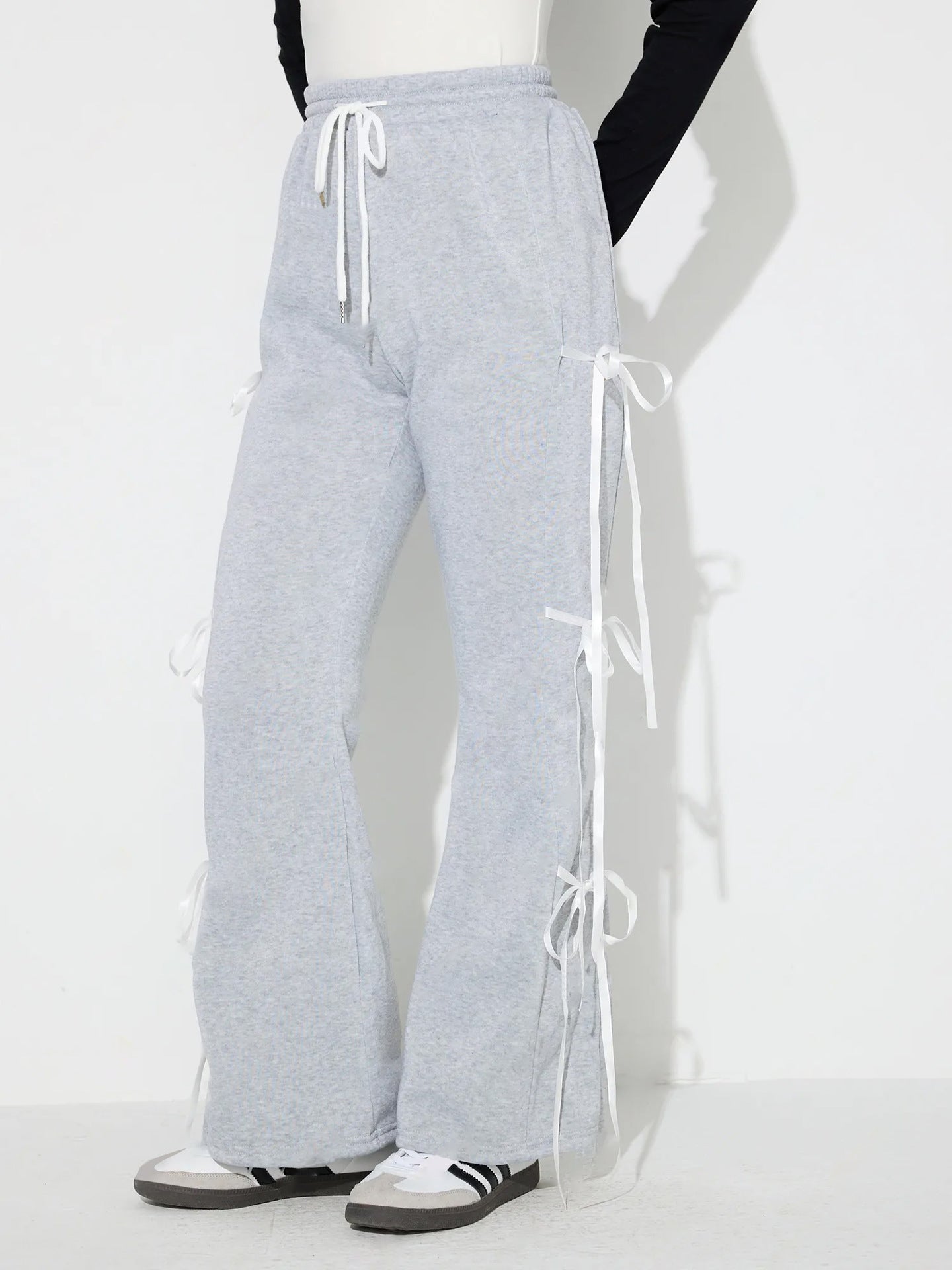 Drawstring Bow Sweatpants