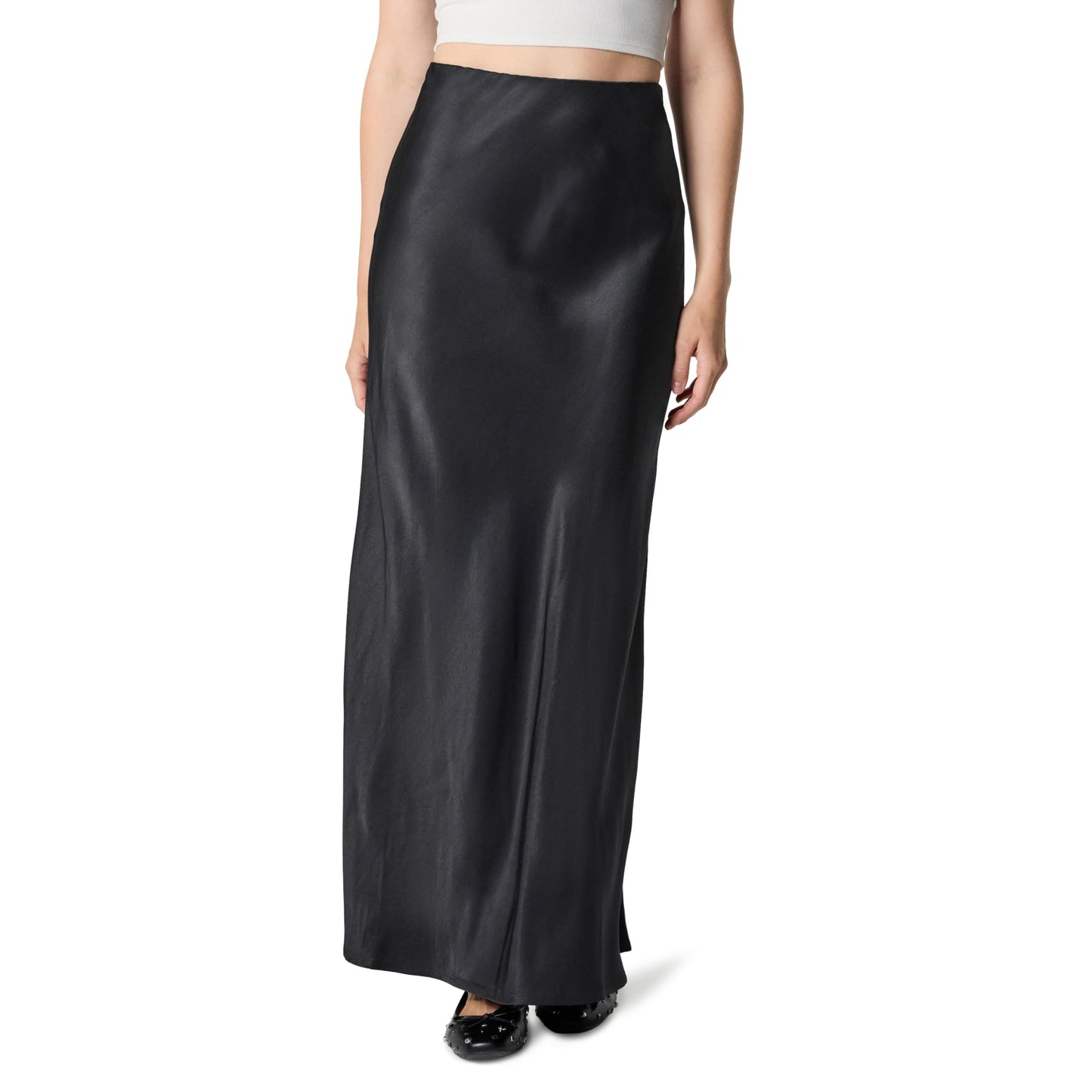 Silky Slip Maxi Skirt