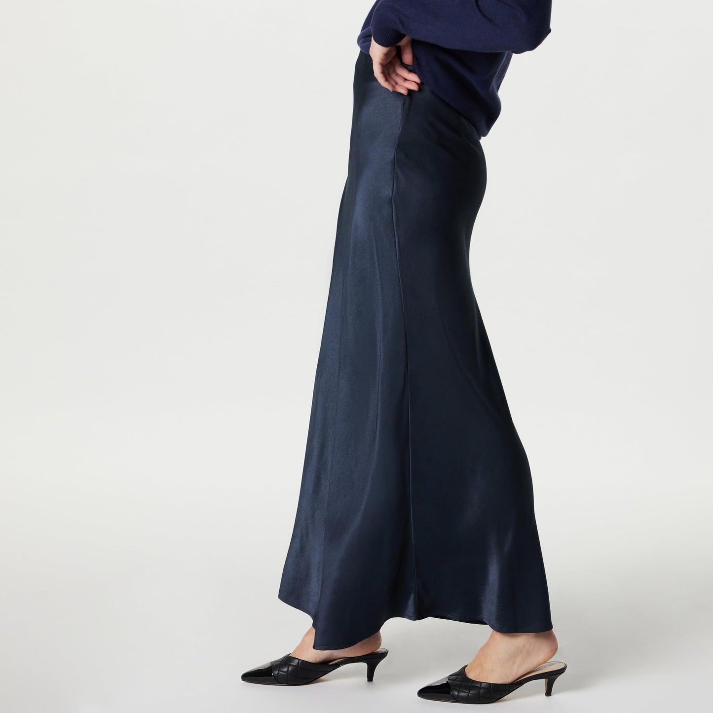 Silky Slip Maxi Skirt