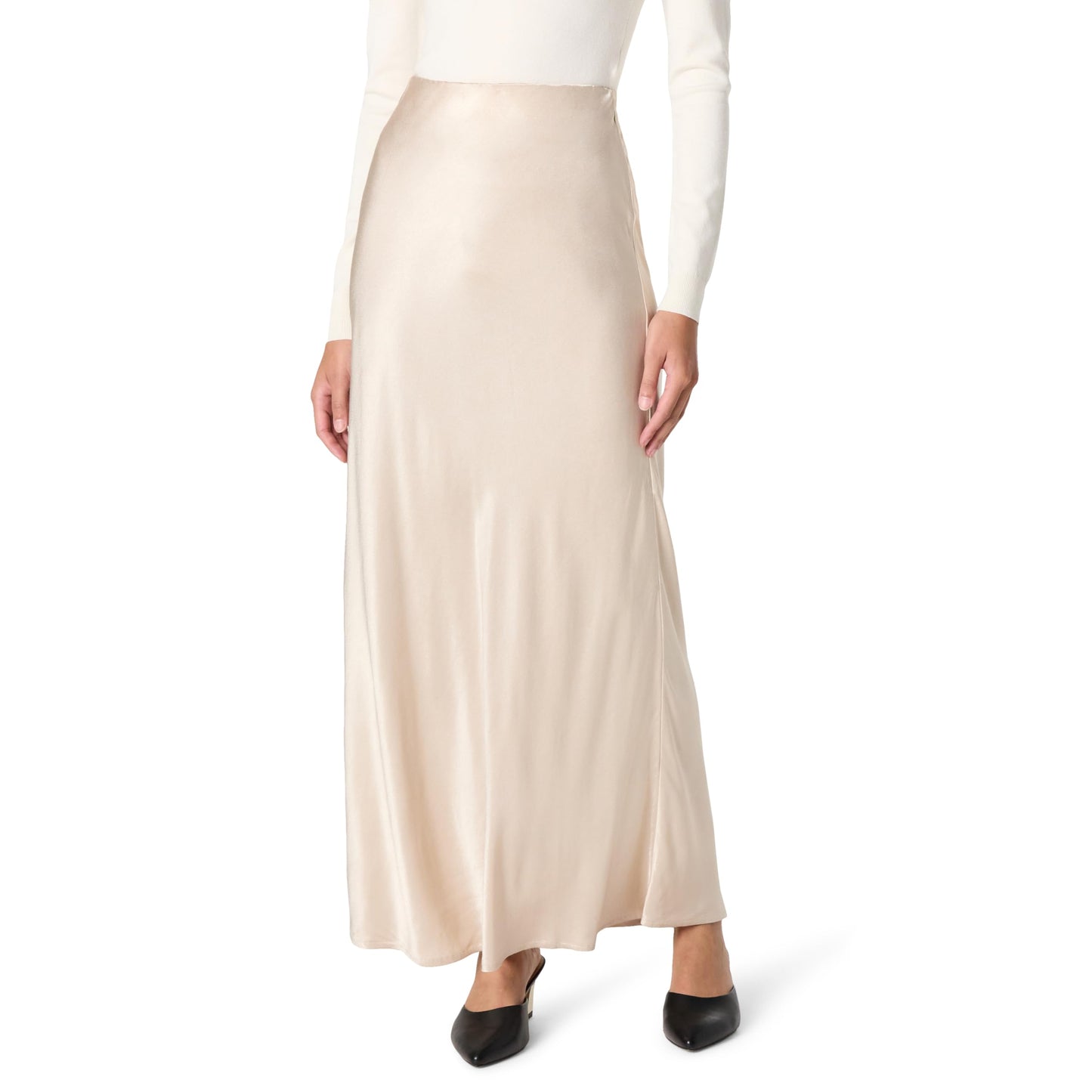 Silky Slip Maxi Skirt