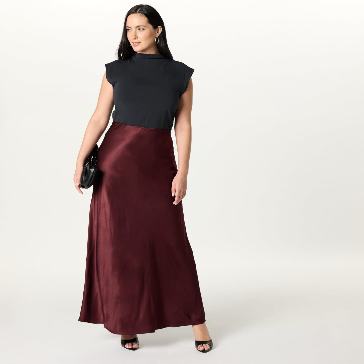 Silky Slip Maxi Skirt