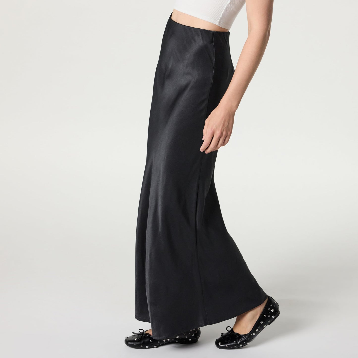 Silky Slip Maxi Skirt