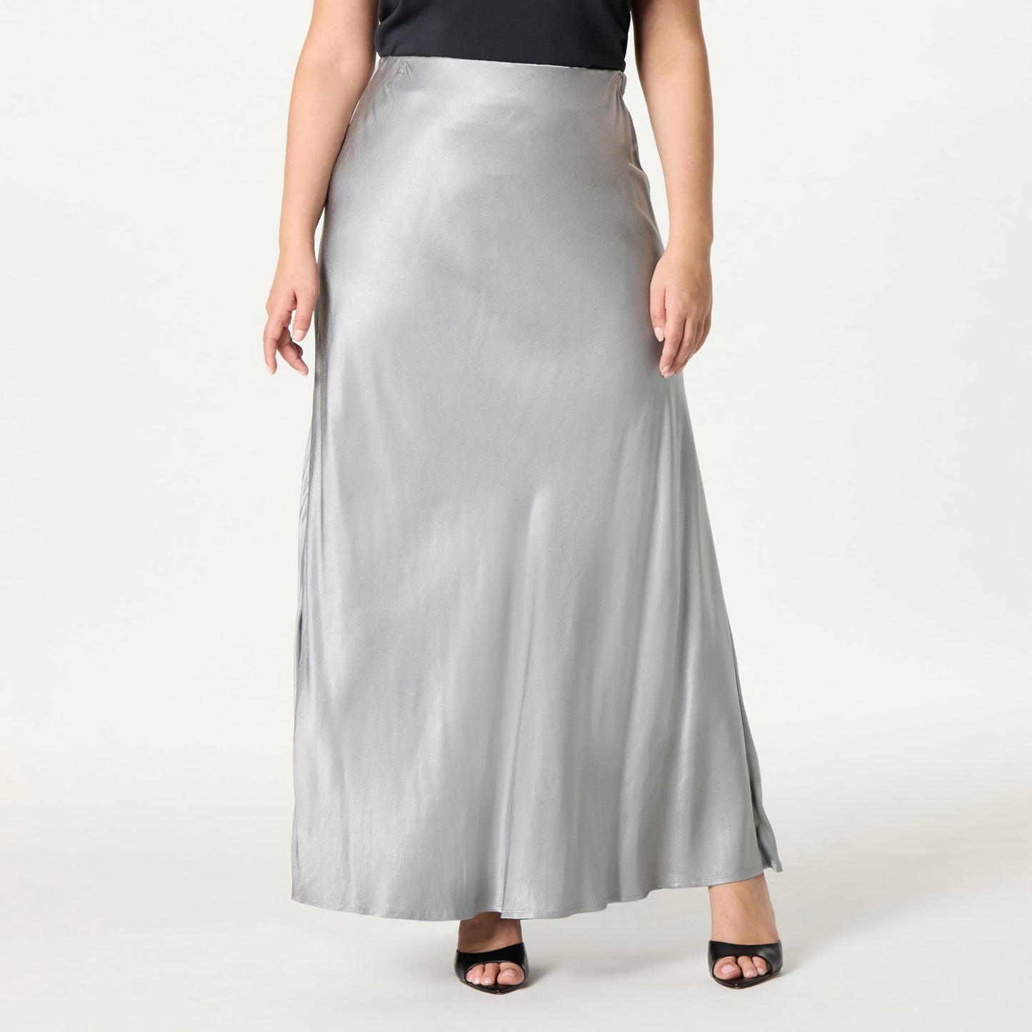 Silky Slip Maxi Skirt