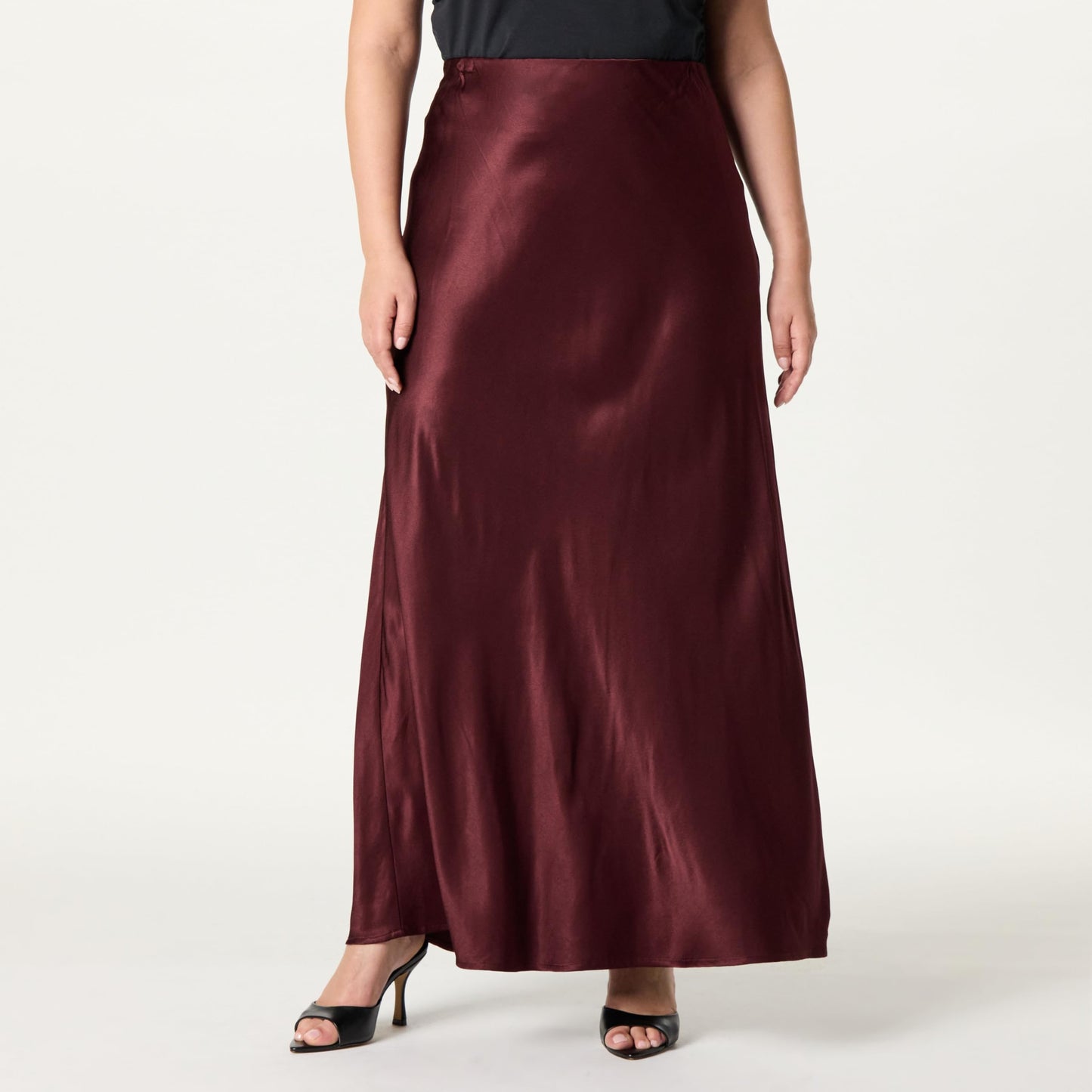 Silky Slip Maxi Skirt