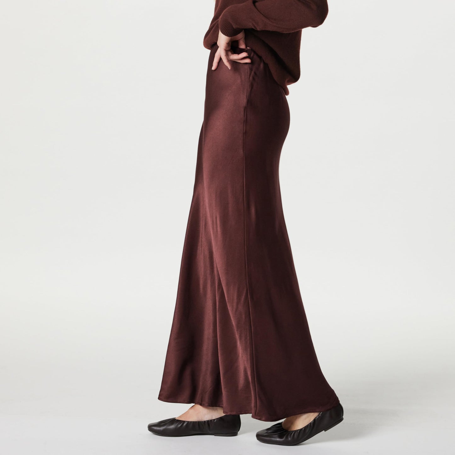 Silky Slip Maxi Skirt