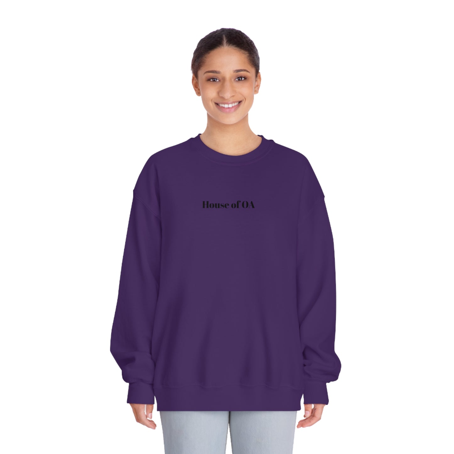 Logo Unisex DryBlend® Crewneck Sweatshirt