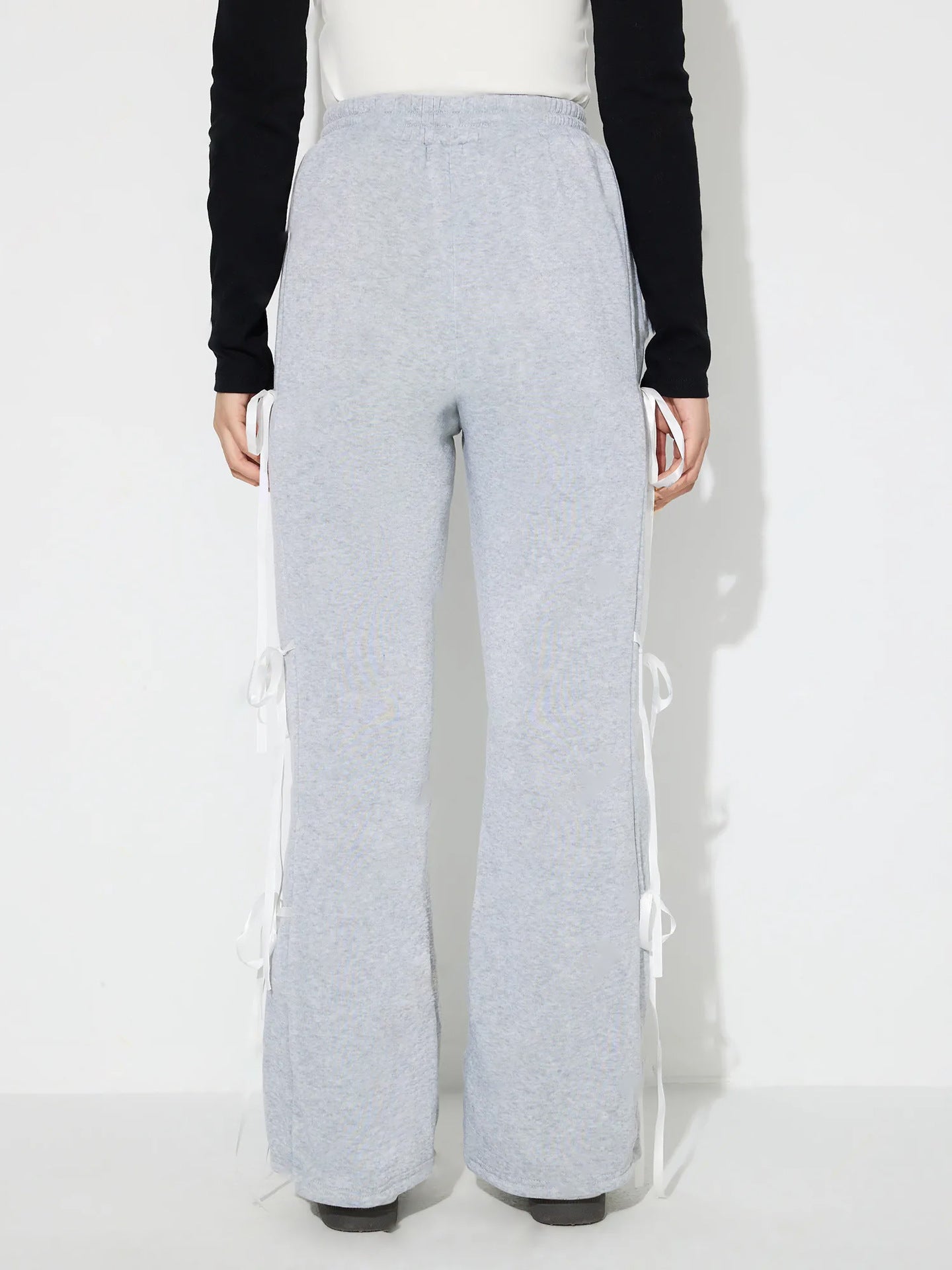 Drawstring Bow Sweatpants