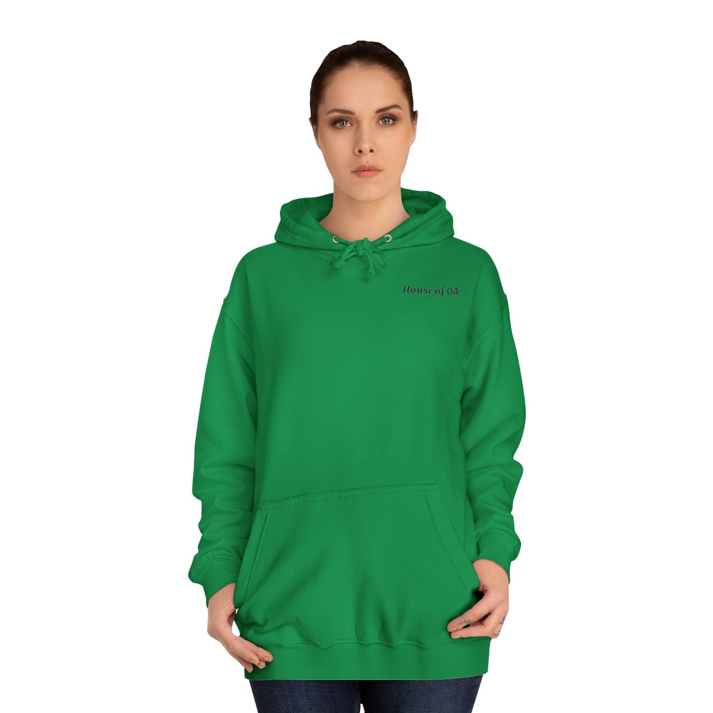 Unisex College Logo Hoodie