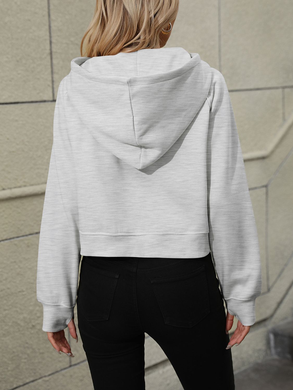 Half Zip Long Sleeve Sweatshirt